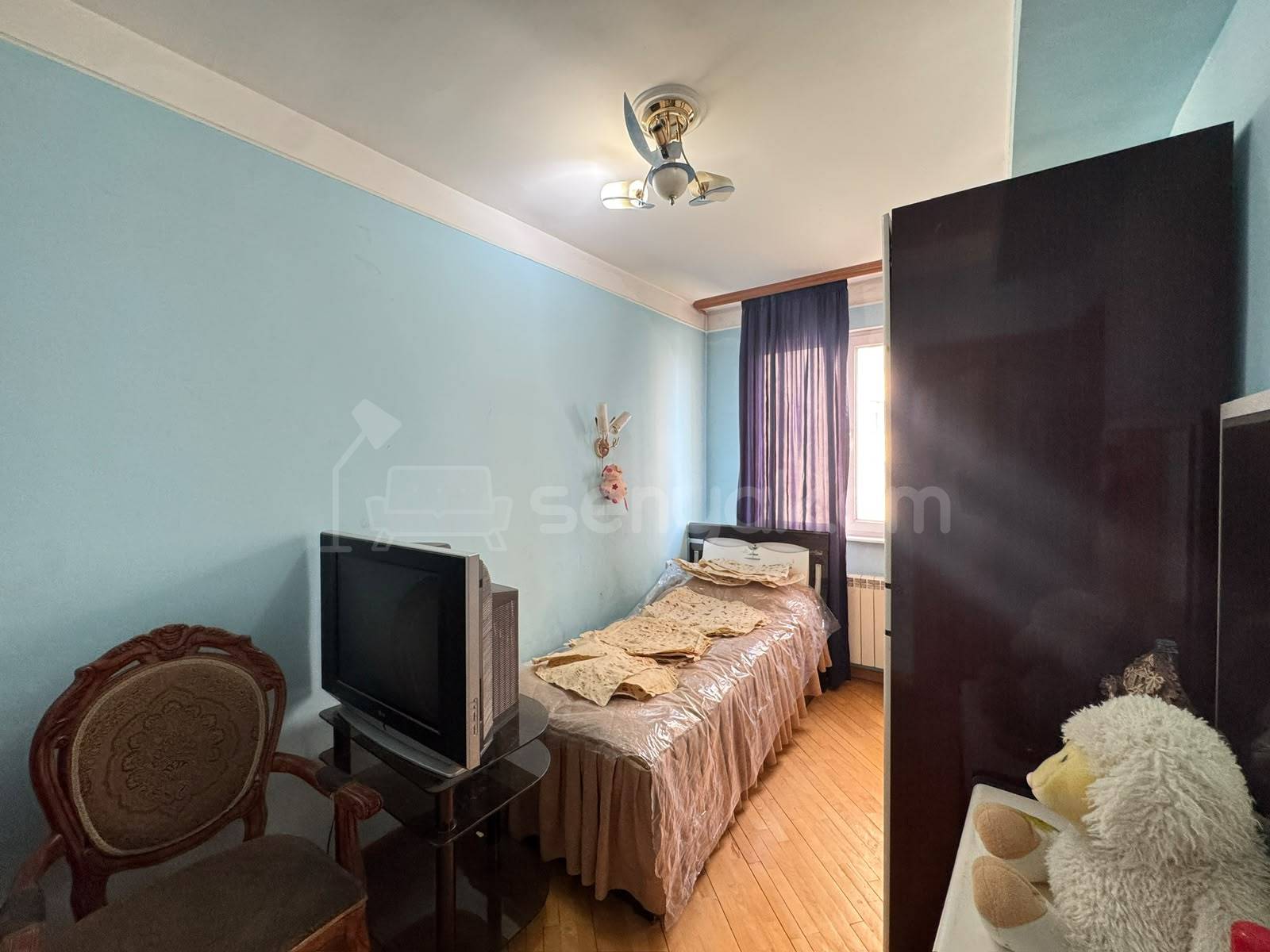 3 Սենյականոց Բնակարան, 89քմ, 4/9 հարկ, Նորմալ Վիճակում