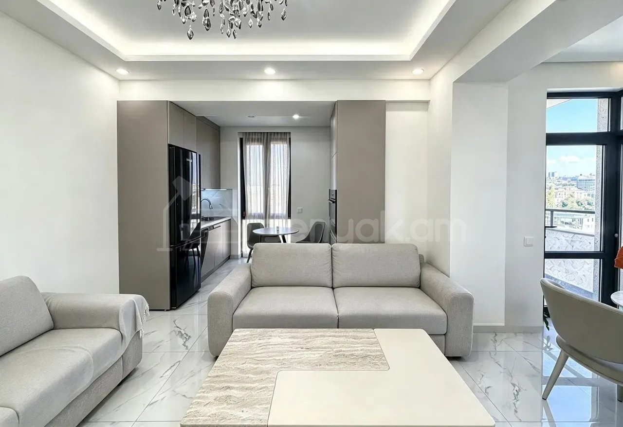 3 Սենյականոց Բնակարան Նորակառույցում, 82քմ, 9/14 հարկ, Կապիտալ Վերանորոգված