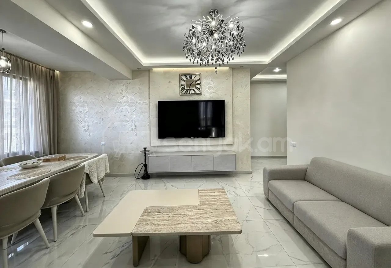 3 Սենյականոց Բնակարան Նորակառույցում, 82քմ, 9/14 հարկ, Կապիտալ Վերանորոգված