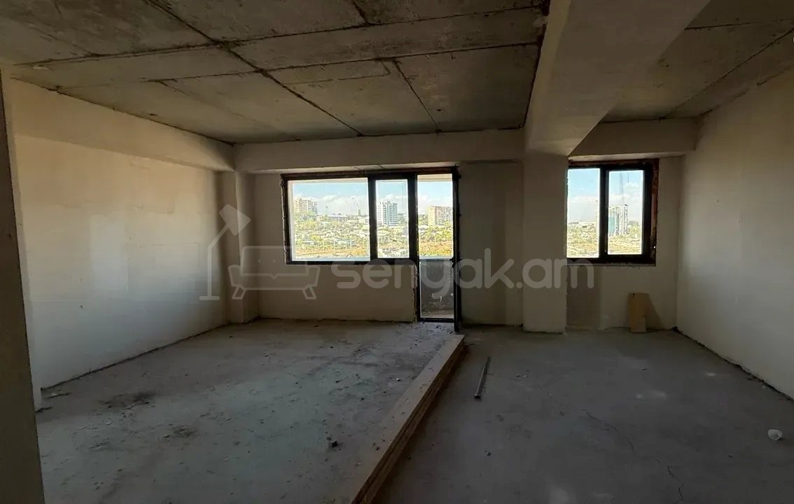 3 Սենյականոց Բնակարան Նորակառույցում, 100քմ, 17/18 հարկ, Զրոյական Վիճակում
