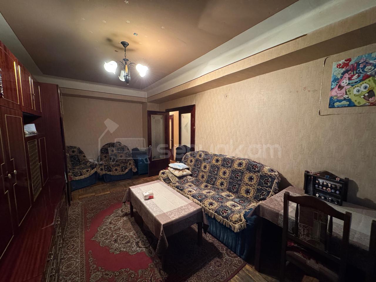 3 Սենյականոց Բնակարան, 89քմ, 2/9 հարկ, Պետական Վիճակում