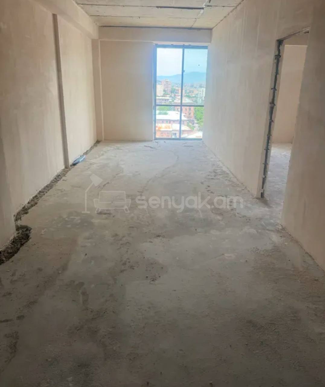 2 Սենյականոց Բնակարան, 73քմ, 11/12 հարկ, Զրոյական Վիճակում