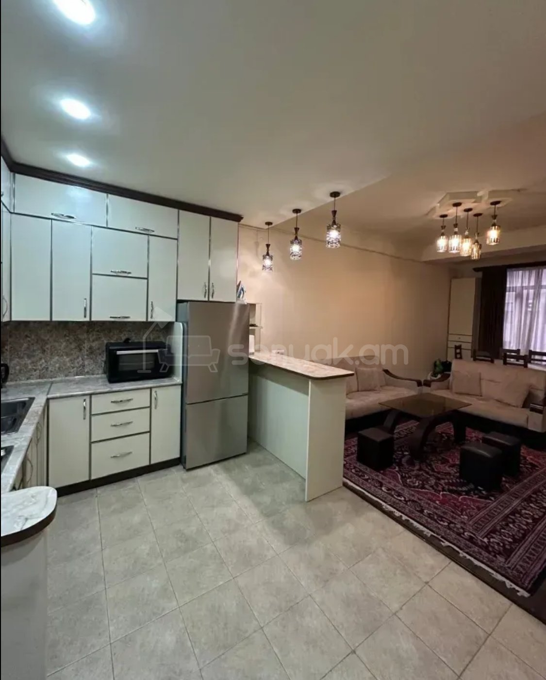 3 Սենյականոց Բնակարան Նորակառույցում, 78քմ, 3/13 հարկ, Կապիտալ Վերանորոգված, Կահավորված