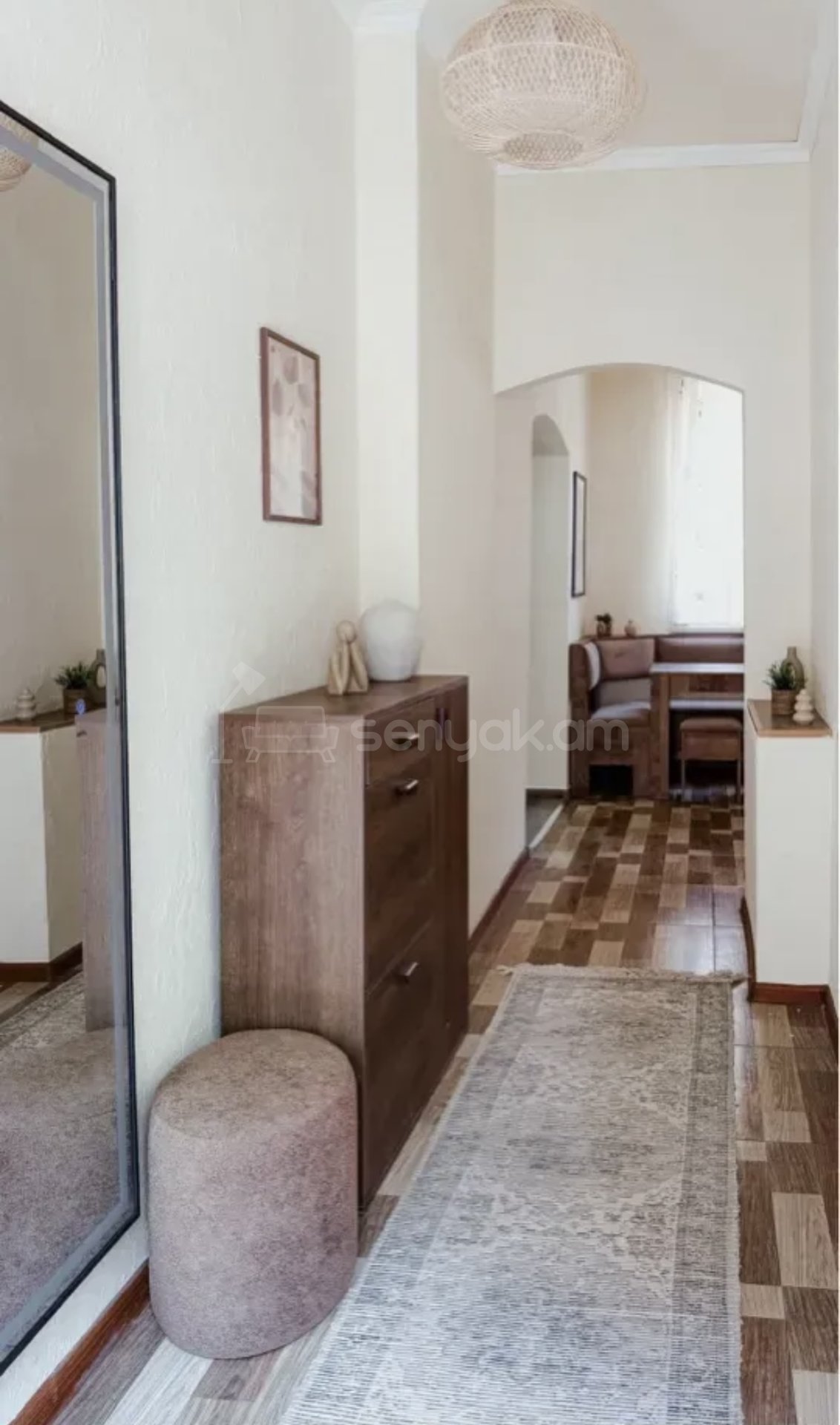 2 Սենյականոց Բնակարան, 50քմ, 1/1 հարկ, Կապիտալ Վերանորոգված